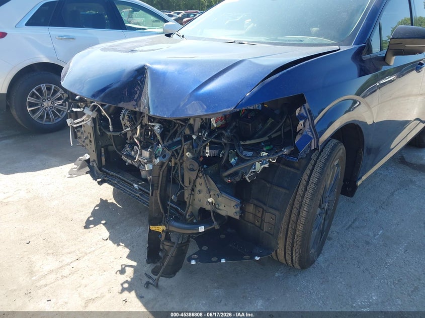 2025 Nissan Murano VIN 5N1AZ3DT6SC128109 IAAI salvage auction — FRONT END, Salvage (Kansas), sold $12,100 on 2026-08-19 (photo 6)
