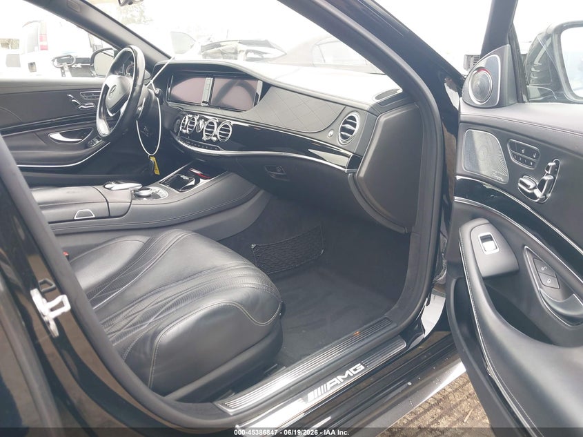 2015 Mercedes-benz S-klasse amg VIN WDDUG7KB0FA147366 IAAI salvage auction — FRONT END, Salvage Title, sold $30,250 on 2026-08-10 (photo 5)