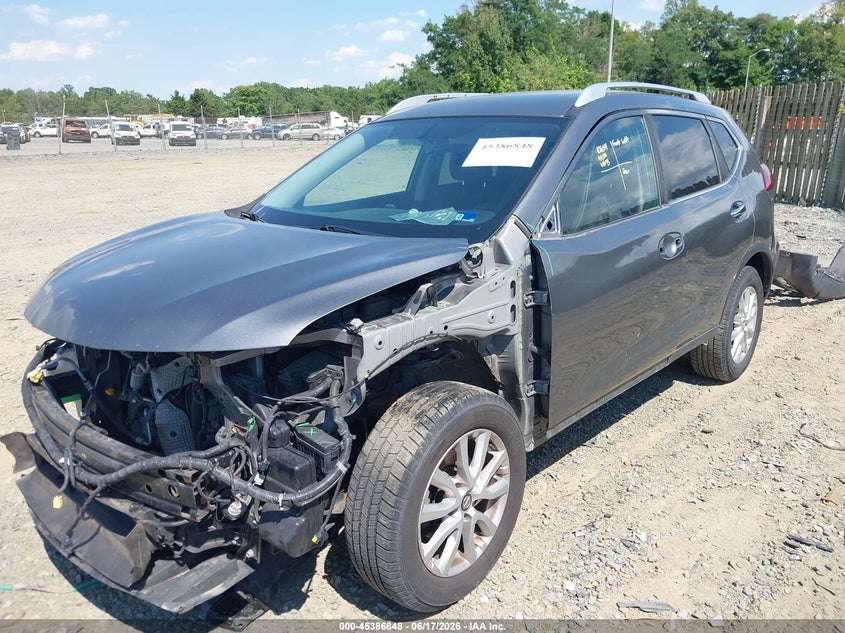 2018 Nissan Rogue VIN KNMAT2MV6JP536845 IAAI salvage auction — LEFT FRONT, Clear (Virginia), sold $1,500 on 2026-07-20 (photo 2)