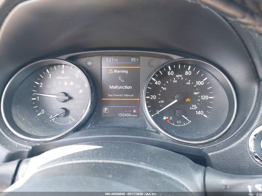 2018 Nissan Rogue VIN KNMAT2MV6JP536845 IAAI salvage auction — LEFT FRONT, Clear (Virginia), sold $1,500 on 2026-07-20 (photo 7)