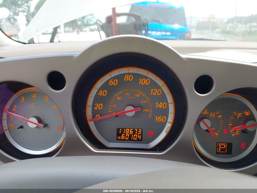 2007 Nissan Murano VIN JN8AZ08T27W531849 IAAI salvage auction — LEFT SIDE, Salvage (Alabama), sold $550 on 2026-07-06 (photo 7)