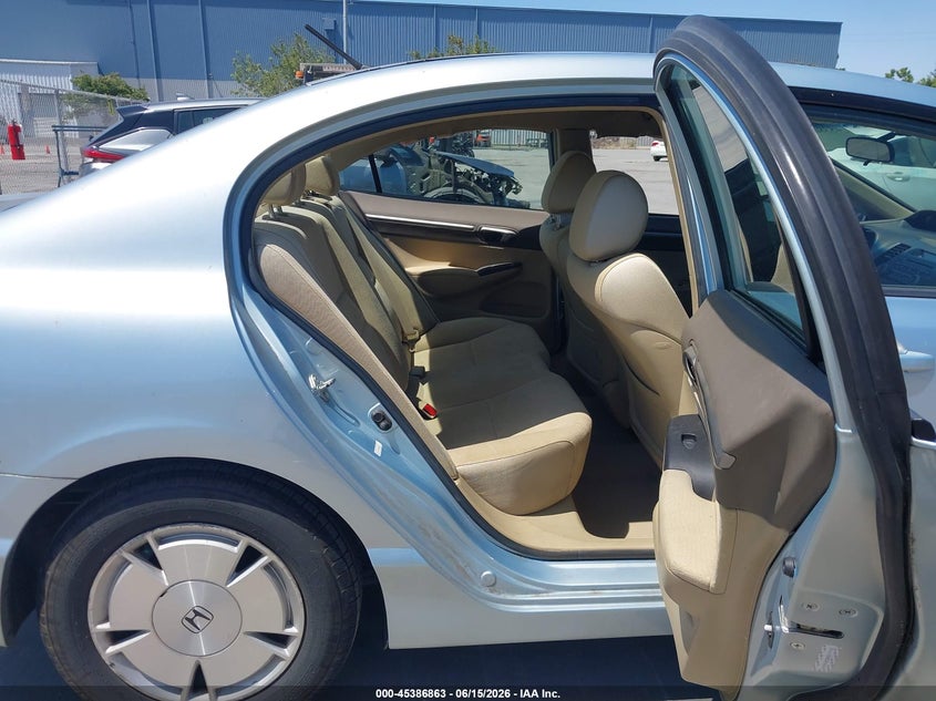 2008 Honda Civic VIN JHMFA36298S011112 IAAI salvage auction — LEFT SIDE, Salvage (California), sold $1,625 on 2026-07-06 (photo 8)