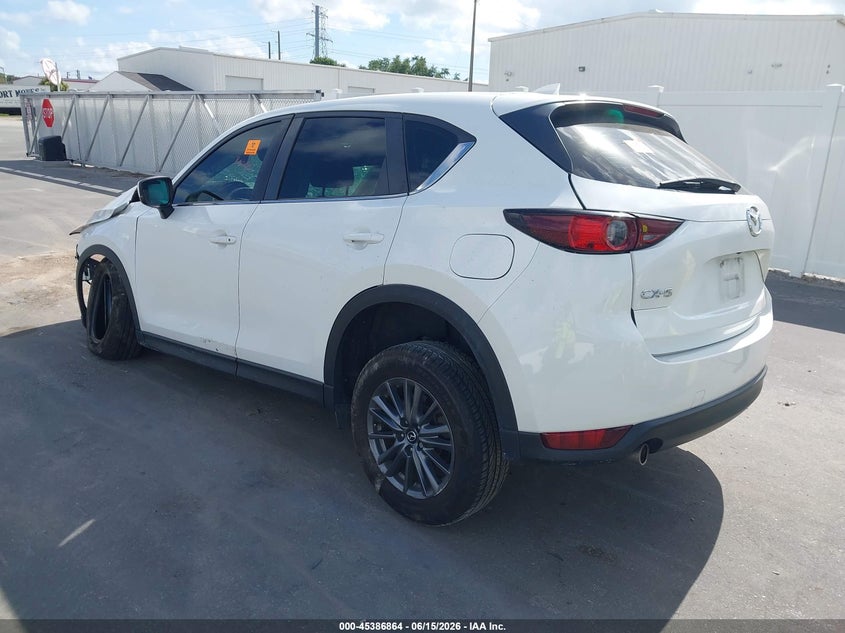 2021 Mazda Cx-5 VIN JM3KFABM2M0329342 IAAI salvage auction — RIGHT SIDE, Certificate Of Destruction (Florida), sold $1,200 on 2026-07-13 (photo 3)