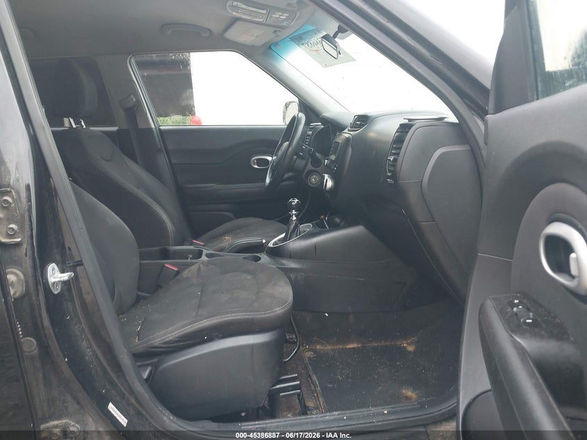 2015 Kia Soul VIN KNDJN2A24F7756920 IAAI salvage auction — RIGHT SIDE, Clear (Tennessee), sold $800 on 2026-07-06 (photo 5)