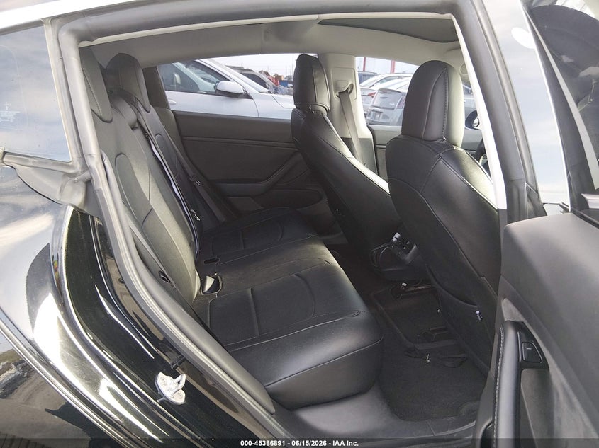 2019 Tesla Model 3 VIN 5YJ3E1EA7KF434796 IAAI salvage auction — LEFT FRONT, Salvage Title, sold $6,100 on 2026-08-03 (photo 8)