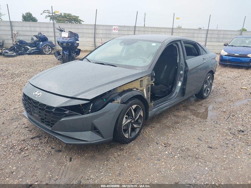 2023 Hyundai Elantra VIN KMHLS4AG7PU616321 IAAI salvage auction — ALL OVER, Salvage (Alabama), sold $3,300 on 2026-07-28 (photo 2)