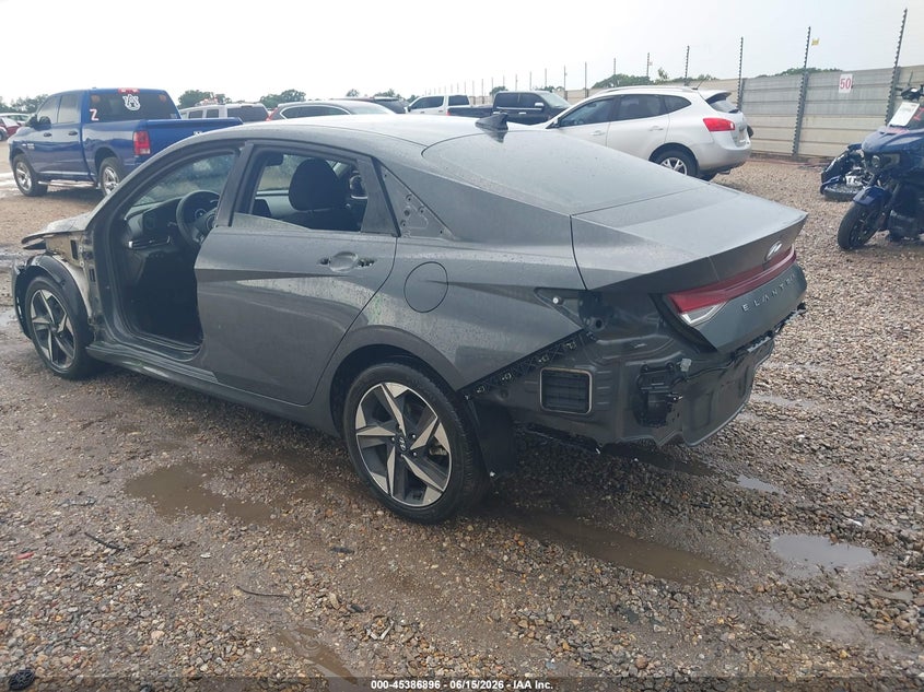 2023 Hyundai Elantra VIN KMHLS4AG7PU616321 IAAI salvage auction — ALL OVER, Salvage (Alabama), sold $3,300 on 2026-07-28 (photo 3)