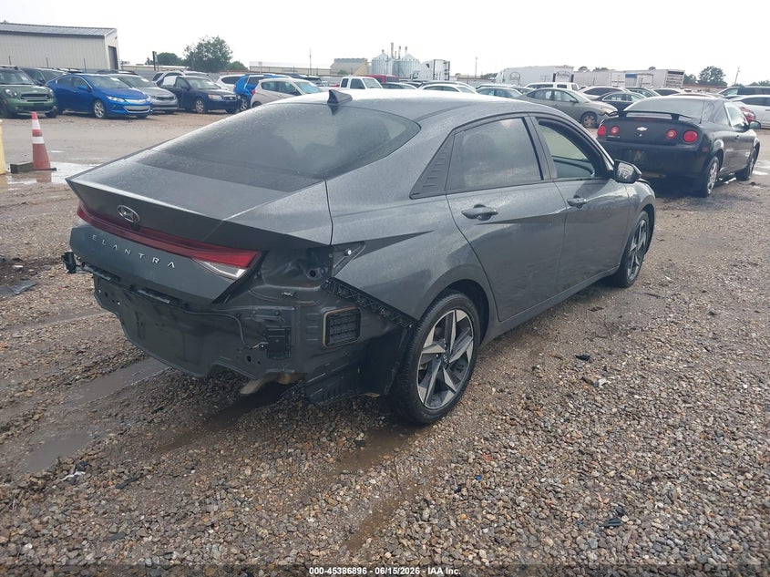 2023 Hyundai Elantra VIN KMHLS4AG7PU616321 IAAI salvage auction — ALL OVER, Salvage (Alabama), sold $3,300 on 2026-07-28 (photo 4)