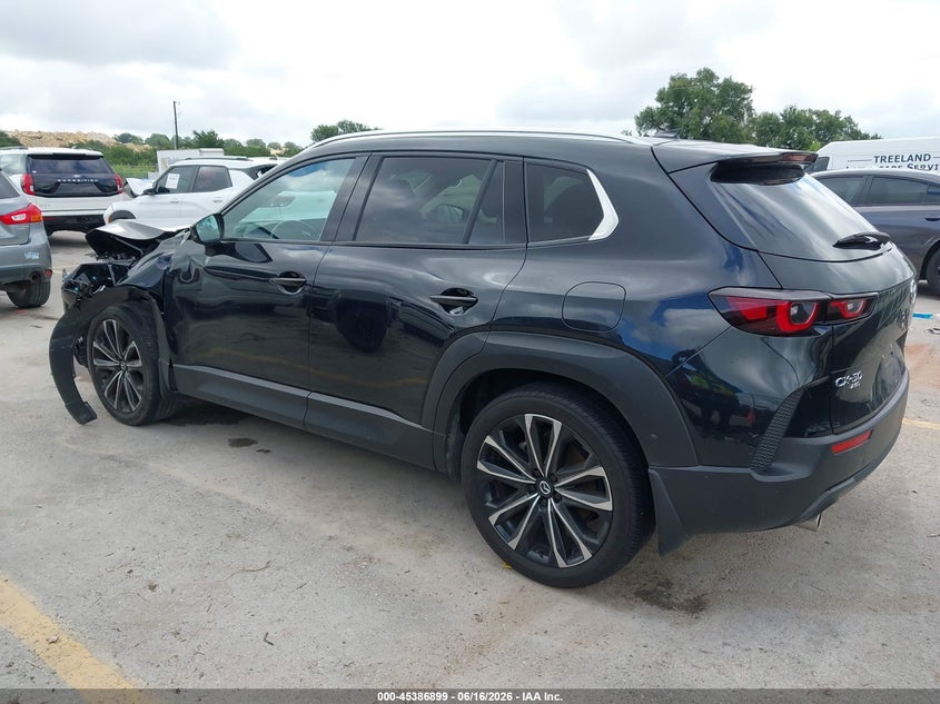 2025 Mazda Cx-50 VIN 7MMVABEM0SN322489 IAAI salvage auction — LEFT FRONT, Original (Texas), sold $11,700 on 2026-08-27 (photo 3)