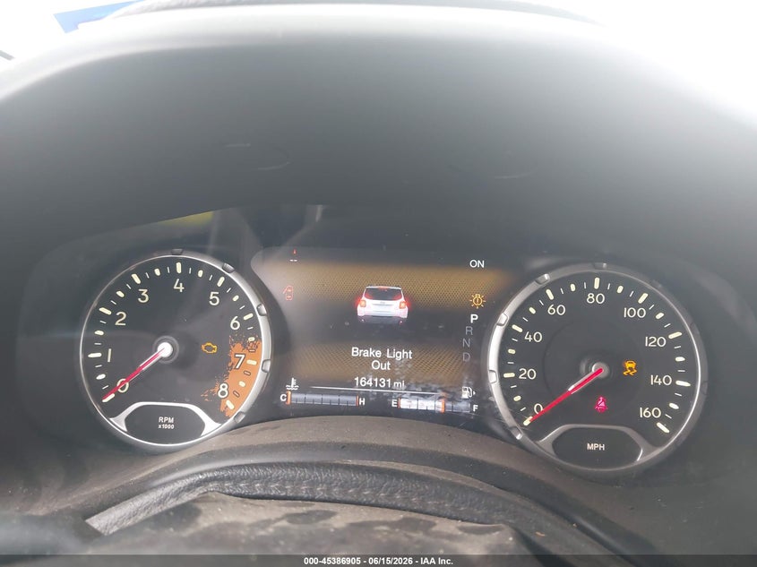 2017 Jeep Renegade VIN ZACCJABB2HPE66226 IAAI salvage auction — NORMAL WEAR, Original (Texas), sold $1,325 on 2026-07-14 (photo 7)