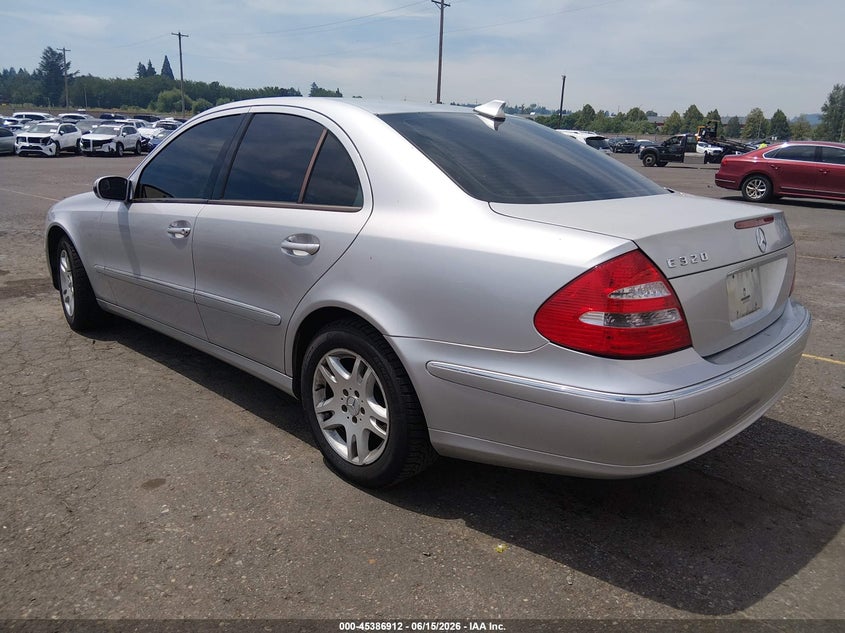 2005 Mercedes-benz E-class VIN WDBUF65J35A691206 IAAI salvage auction — RIGHT FRONT, Salvage (Oregon), sold $425 on 2026-08-06 (photo 3)