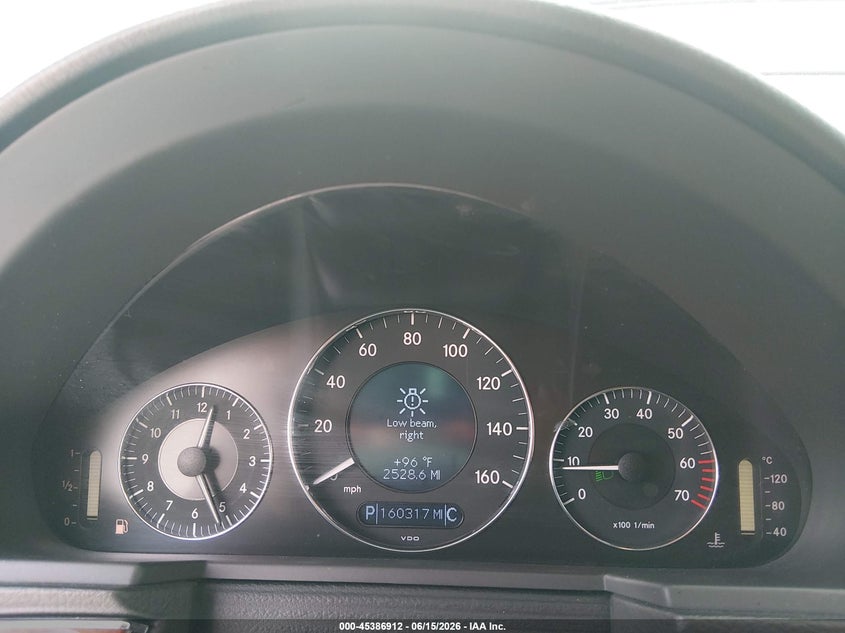 2005 Mercedes-benz E-class VIN WDBUF65J35A691206 IAAI salvage auction — RIGHT FRONT, Salvage (Oregon), sold $425 on 2026-08-06 (photo 7)