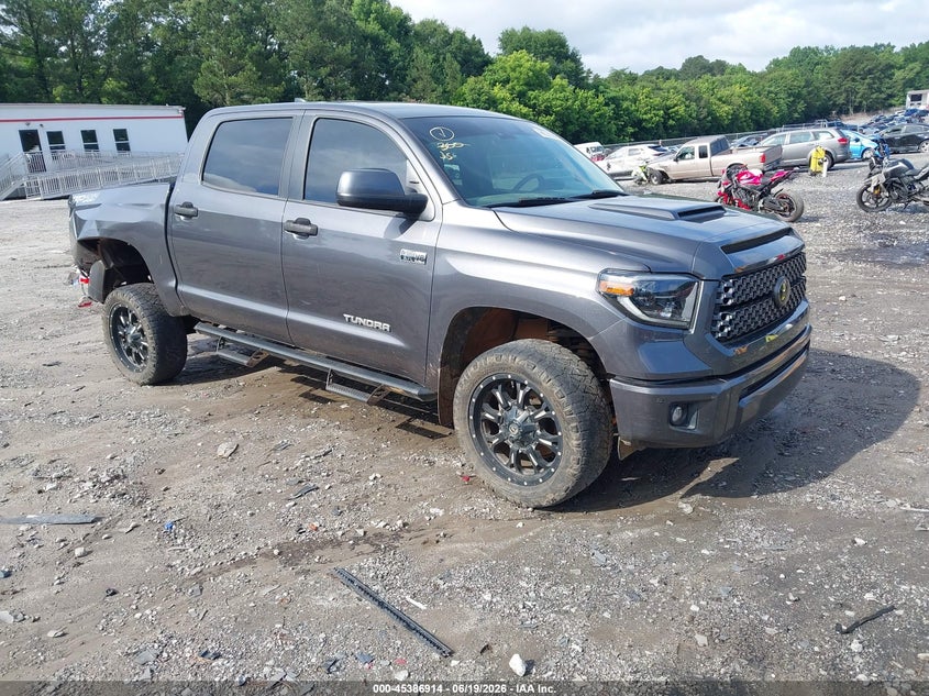 2020 Toyota Tundra VIN 5TFDY5F11LX905642 IAAI salvage auction — REAR END, Salvage Title, sold $14,800 on 2026-07-24 (photo 1)