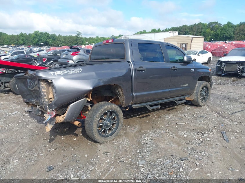 2020 Toyota Tundra VIN 5TFDY5F11LX905642 IAAI salvage auction — REAR END, Salvage Title, sold $14,800 on 2026-07-24 (photo 4)