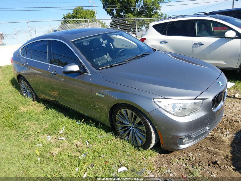 2016 BMW 5er VIN WBA5M2C53GG499016 IAAI salvage auction — LEFT SIDE, Salvage (Tennessee), sold $2,150 on 2026-07-09 (photo 1)