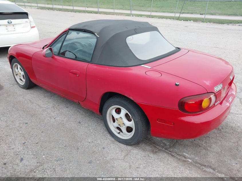 1999 Mazda Mx-5 miata VIN JM1NB3537X0129691 IAAI salvage auction — NORMAL WEAR, Clear (Illinois), sold $600 on 2026-07-29 (photo 3)