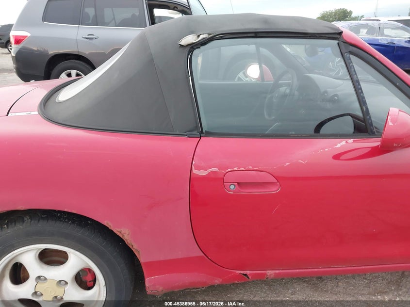 1999 Mazda Mx-5 miata VIN JM1NB3537X0129691 IAAI salvage auction — NORMAL WEAR, Clear (Illinois), sold $600 on 2026-07-29 (photo 6)