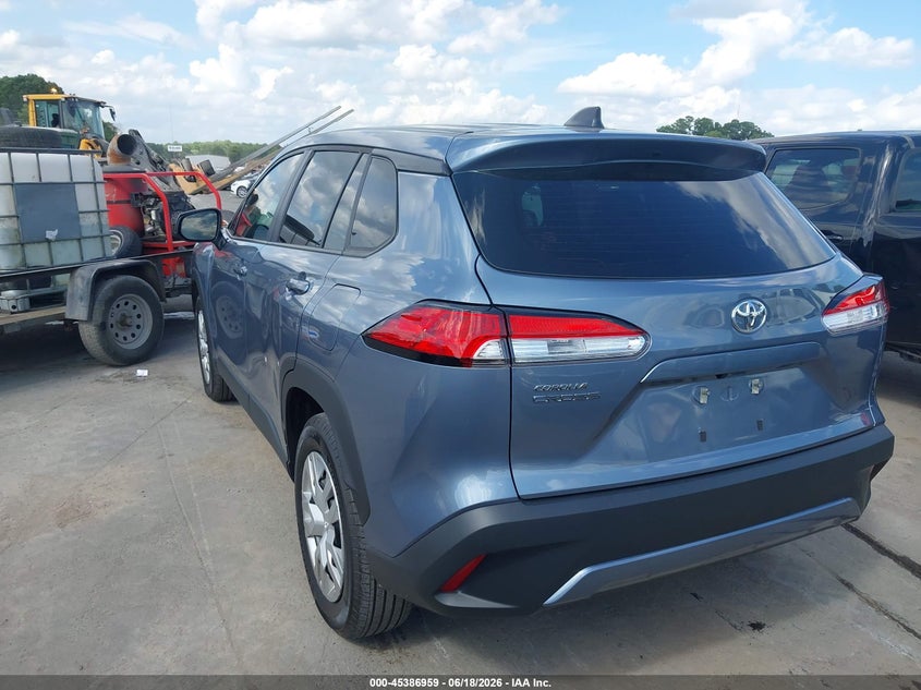 2024 Toyota Corolla cross VIN 7MUAAAAG2RV076421 IAAI salvage auction — FRONT END, Salvage (North Carolina), sold $9,750 on 2026-07-13 (photo 3)