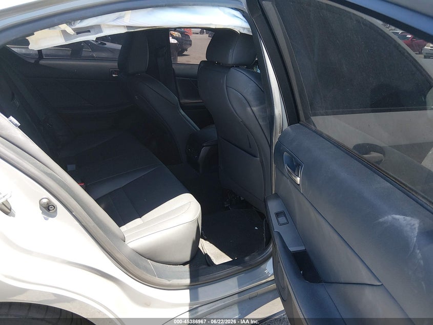 2024 Lexus Is VIN JTHGZ1B25R5076921 IAAI salvage auction — FRONT & REAR, Salvage Title, sold $9,000 on 2026-07-29 (photo 8)