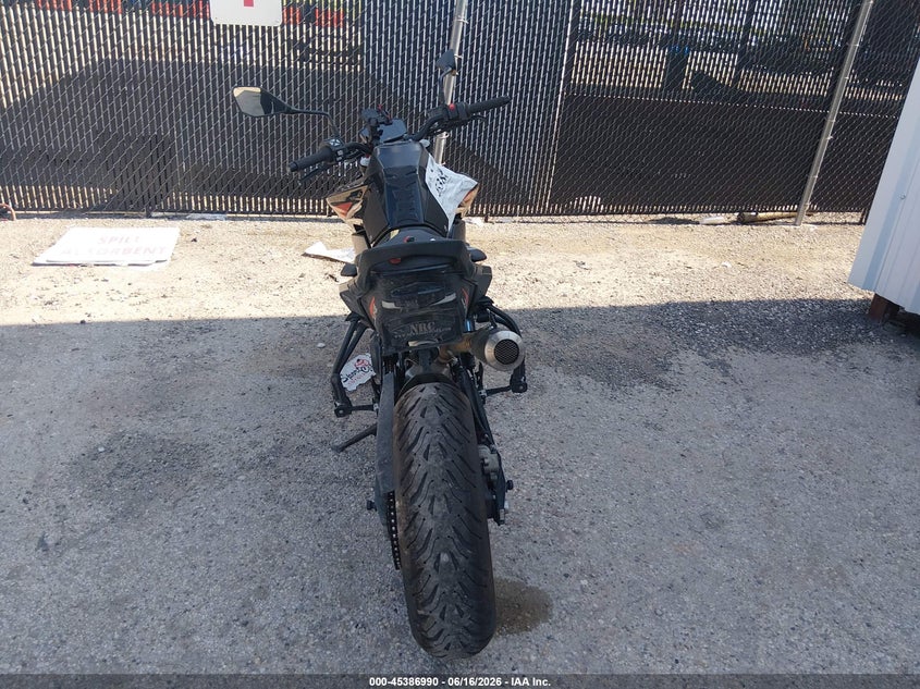 2020 Ktm 790 adventure VIN VBKTU6409LM780073 IAAI salvage auction — SIDE, Salvage (Texas), sold $2,550 on 2026-07-08 (photo 6)