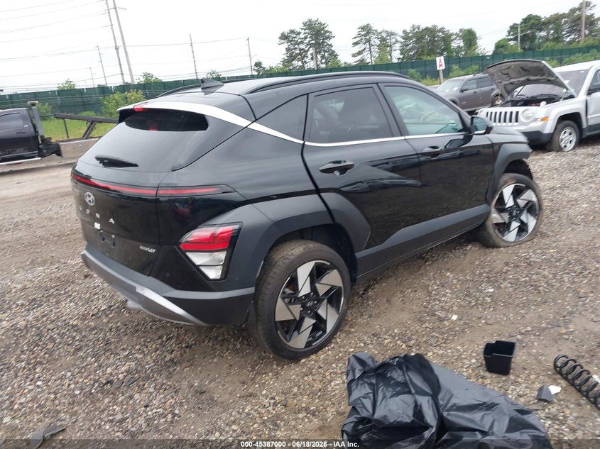 2026 Hyundai Kona VIN KM8HECA35TU344947 IAAI salvage auction — REAR END, Mv-907A (New York), sold $4,950 on 2026-07-28 (photo 4)