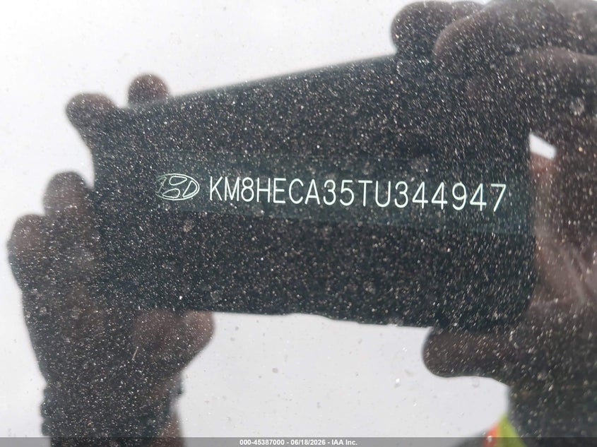 2026 Hyundai Kona VIN KM8HECA35TU344947 IAAI salvage auction — REAR END, Mv-907A (New York), sold $4,950 on 2026-07-28 (photo 9)