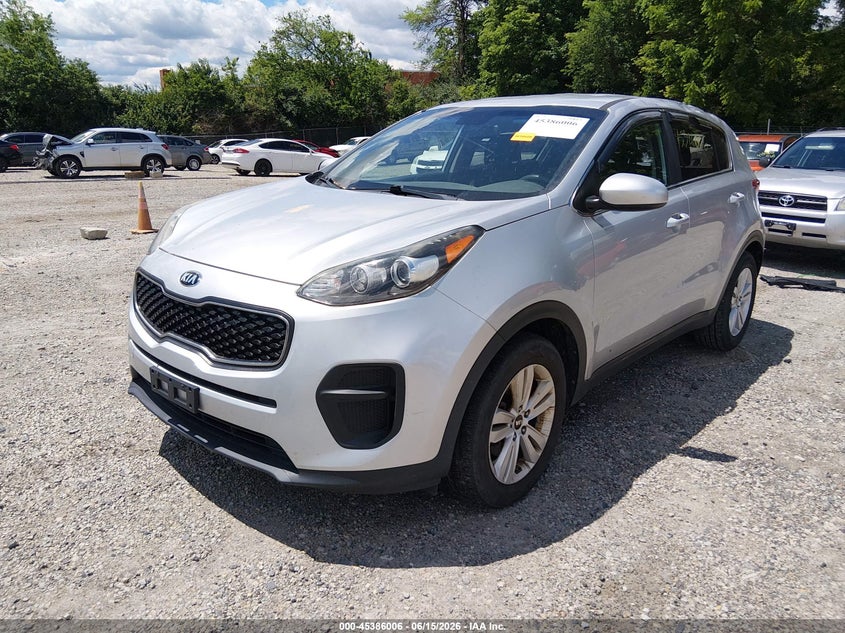 2018 Kia Sportage VIN KNDPM3AC5J7480476 IAAI salvage auction — ROOF, Salvage (Ohio), sold $2,150 on 2026-07-28 (photo 2)