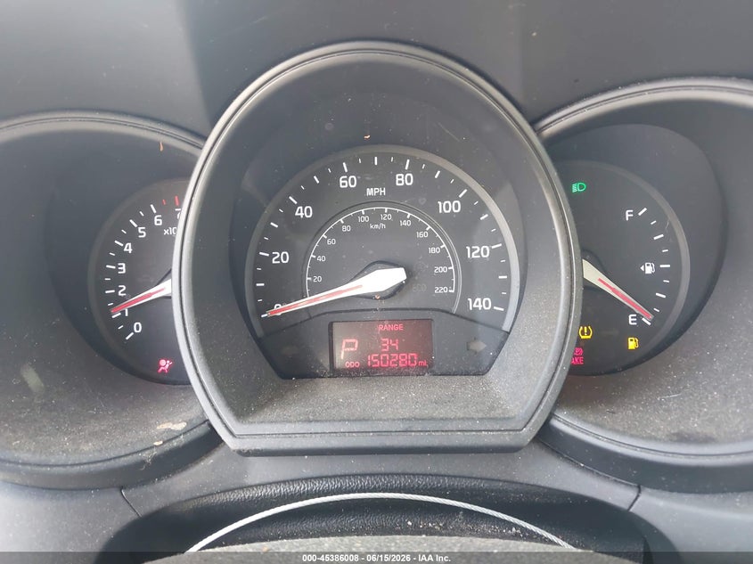 2012 Kia Rio VIN KNADM4A38C6033221 IAAI salvage auction — NORMAL WEAR, Salvage Title - Dealer (California), sold $475 on 2026-07-27 (photo 7)