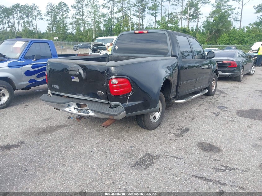 2003 Ford F-150 VIN 1FTRW076X3KD27840 IAAI salvage auction — REAR END, Rebuildable (Florida), sold $350 on 2026-07-09 (photo 4)