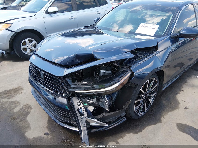 2025 Honda Accord VIN 1HGCY2F88SA019134 IAAI salvage auction — LEFT FRONT, Salvage Title, sold $7,900 on 2026-07-22 (photo 6)