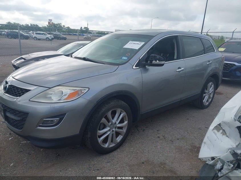 2012 Mazda Cx-9 VIN JM3TB2DA2C0348304 IAAI salvage auction — HAIL, Original (Texas), sold $1,500 on 2026-07-28 (photo 2)