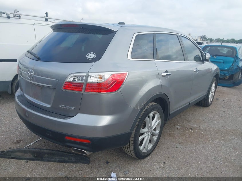 2012 Mazda Cx-9 VIN JM3TB2DA2C0348304 IAAI salvage auction — HAIL, Original (Texas), sold $1,500 on 2026-07-28 (photo 4)