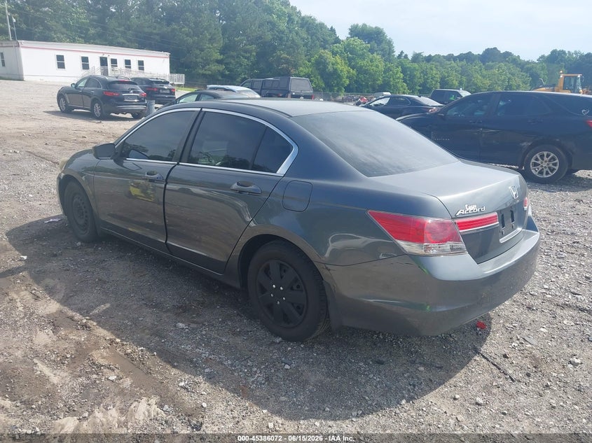2012 Honda Accord VIN 1HGCP2F3XCA135296 IAAI salvage auction — FRONT END, Salvage (Georgia), sold $1,175 on 2026-07-18 (photo 3)