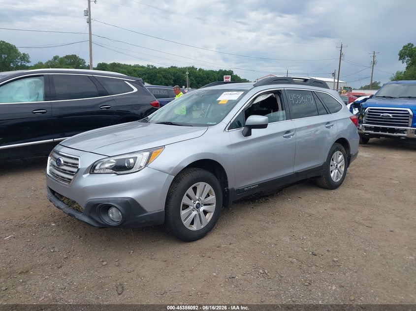 2016 Subaru Outback VIN 4S4BSBCC2G3253507 IAAI salvage auction — SIDE, Clear (Indiana), sold $650 on 2026-07-29 (photo 2)