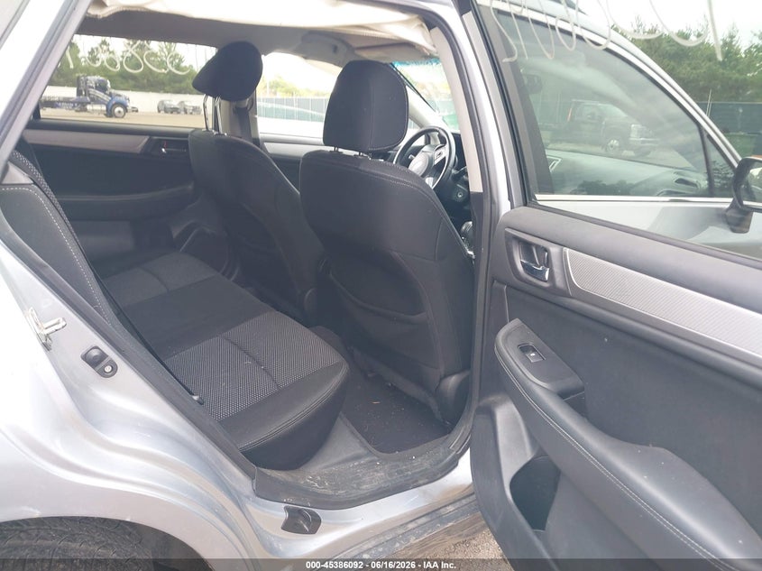 2016 Subaru Outback VIN 4S4BSBCC2G3253507 IAAI salvage auction — SIDE, Clear (Indiana), sold $650 on 2026-07-29 (photo 8)