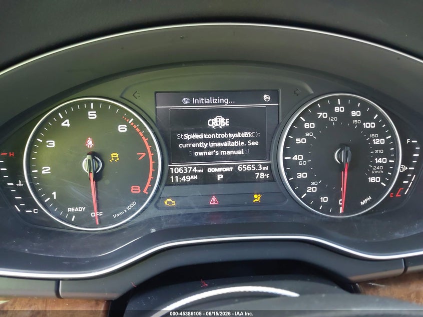 2018 Audi Q5 VIN WA1ANAFY1J2068347 IAAI salvage auction — LEFT FRONT, Salvage (California), sold $4,350 on 2026-07-13 (photo 7)