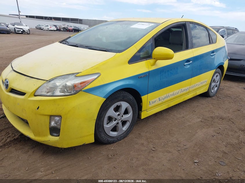 2010 Toyota Prius VIN JTDKN3DU5A0011358 IAAI salvage auction — NORMAL WEAR, Clear-Dealer Only (Arizona), sold $350 on 2026-07-28 (photo 2)
