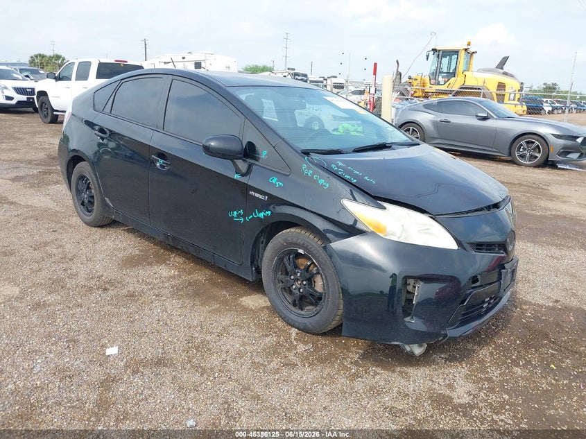 2014 Toyota Prius VIN JTDKN3DU2E0357907 IAAI salvage auction — FRONT END, Salvage (Texas), sold $975 on 2026-07-21 (photo 1)