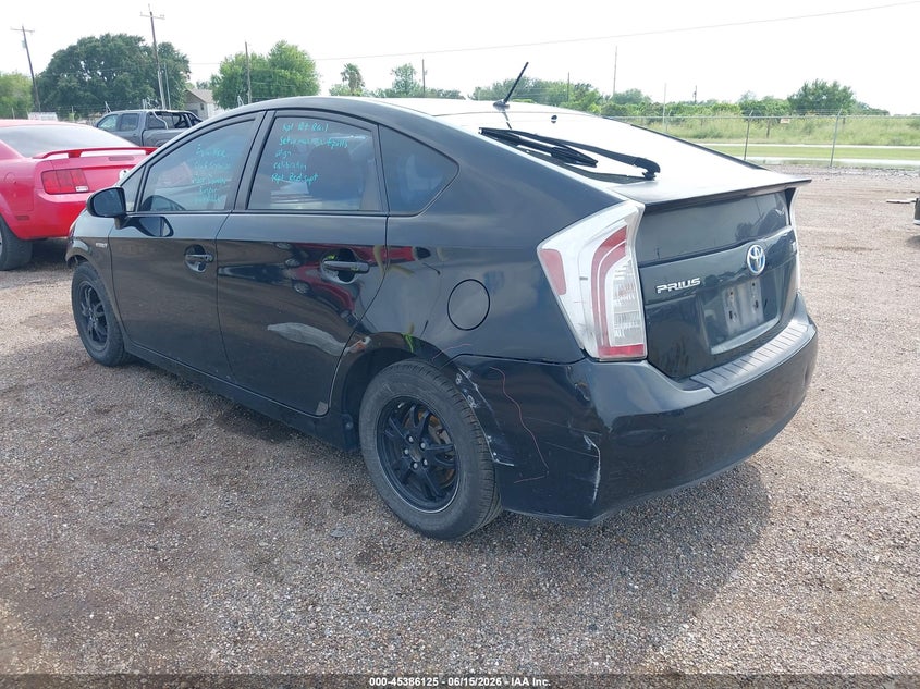 2014 Toyota Prius VIN JTDKN3DU2E0357907 IAAI salvage auction — FRONT END, Salvage (Texas), sold $975 on 2026-07-21 (photo 3)