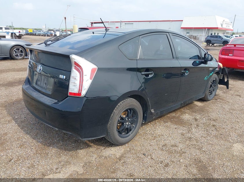 2014 Toyota Prius VIN JTDKN3DU2E0357907 IAAI salvage auction — FRONT END, Salvage (Texas), sold $975 on 2026-07-21 (photo 4)