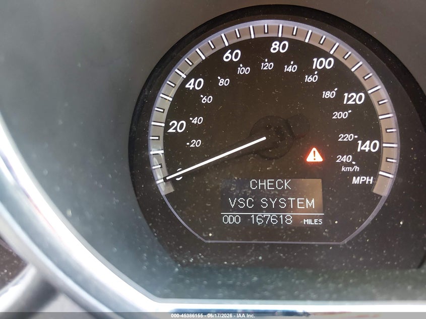 2006 Lexus Rx 400h VIN JTJGW31U760002253 IAAI salvage auction — FRONT END, Salvage (California), sold $1,200 on 2026-07-23 (photo 7)