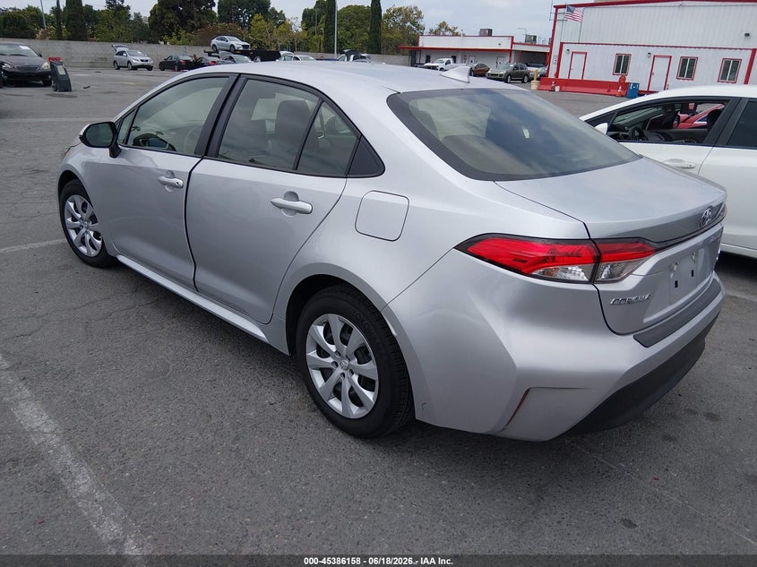 2026 Toyota Corolla VIN JTDBCMFEXT3115704 IAAI salvage auction — UNKNOWN, Salvage (California), sold $8,300 on 2026-07-29 (photo 3)