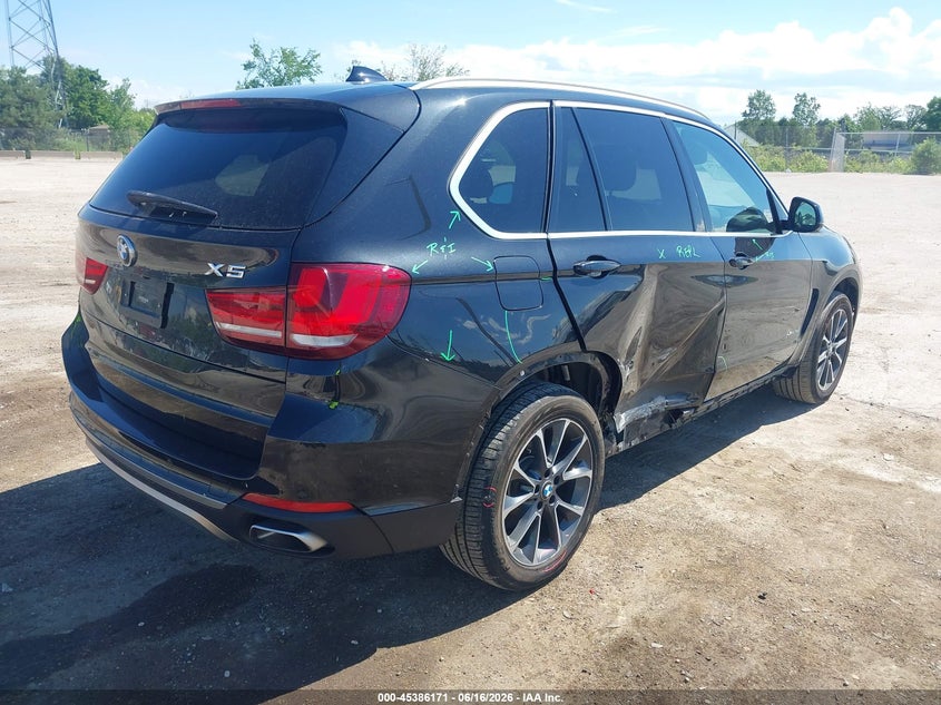 2018 BMW X5 VIN 5UXKR0C50J0X96898 IAAI salvage auction — RIGHT SIDE, Salvage Title, sold $7,100 on 2026-07-28 (photo 4)