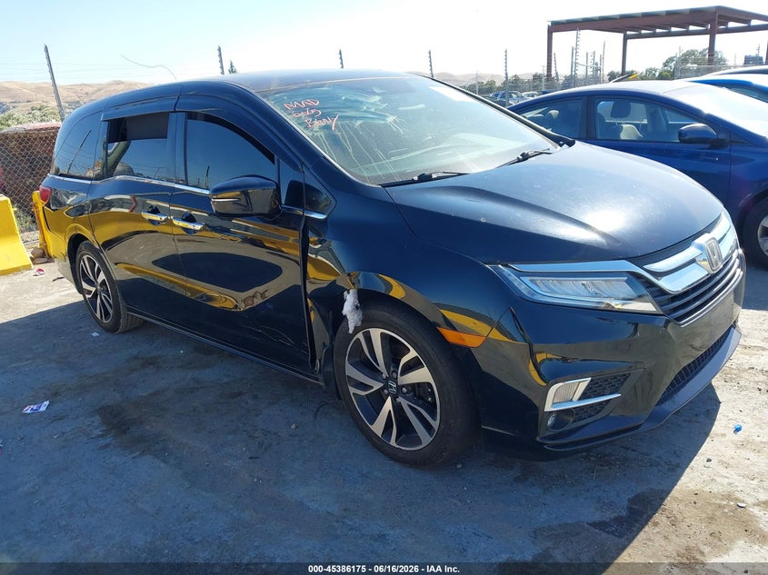 2019 Honda Odyssey VIN 5FNRL6H96KB087881 — IAAI salvage auction photo