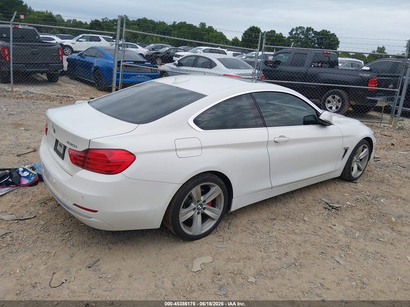2017 BMW 4er VIN WBA4R7C51HK895910 IAAI salvage auction — SIDE, Salvage (North Carolina), sold $4,350 on 2026-08-10 (photo 4)