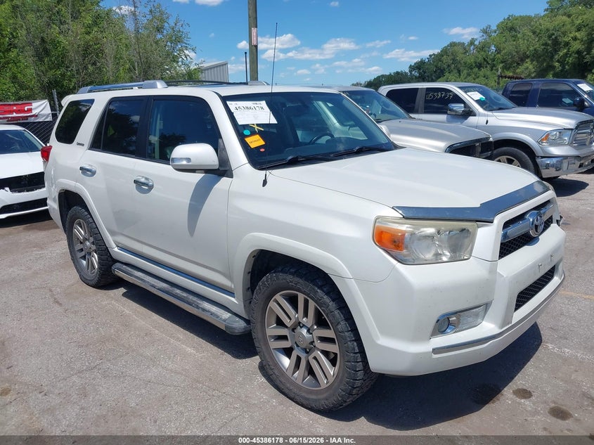 2011 Toyota 4runner VIN JTEBU5JR1B5045876 IAAI salvage auction — SIDE, Salvage (Missouri), sold $5,900 on 2026-07-29 (photo 1)