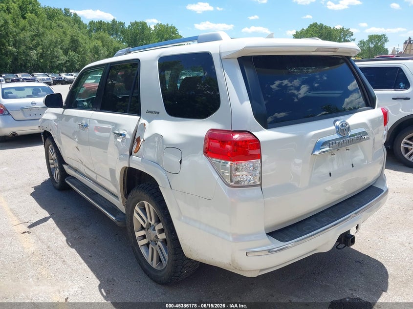 2011 Toyota 4runner VIN JTEBU5JR1B5045876 IAAI salvage auction — SIDE, Salvage (Missouri), sold $5,900 on 2026-07-29 (photo 3)