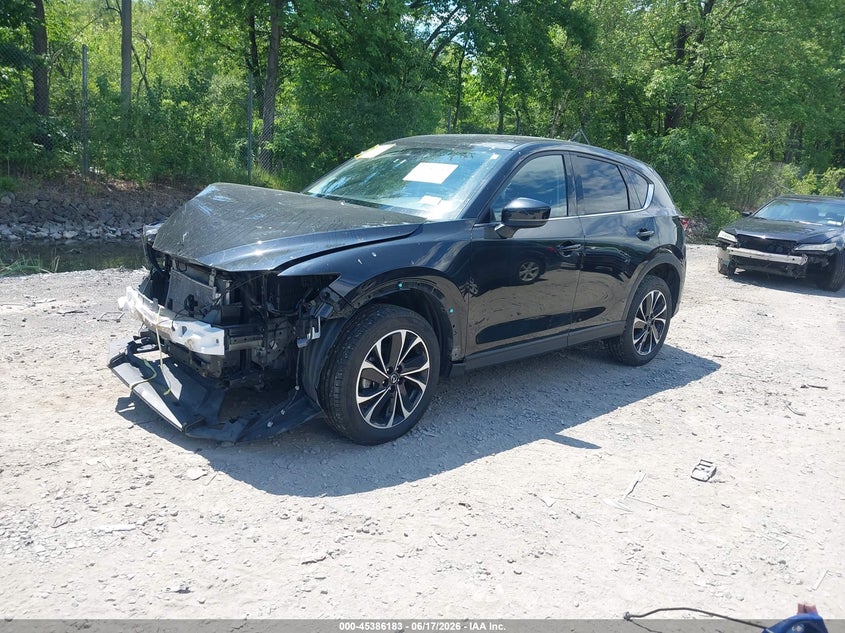2023 Mazda Cx-5 VIN JM3KFBDM5P0193456 IAAI salvage auction — RIGHT FRONT, Mv-907A (New York), sold $7,700 on 2026-07-28 (photo 2)