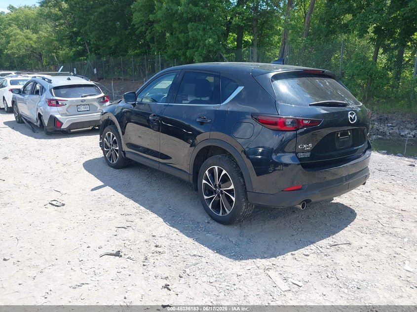 2023 Mazda Cx-5 VIN JM3KFBDM5P0193456 IAAI salvage auction — RIGHT FRONT, Mv-907A (New York), sold $7,700 on 2026-07-28 (photo 3)
