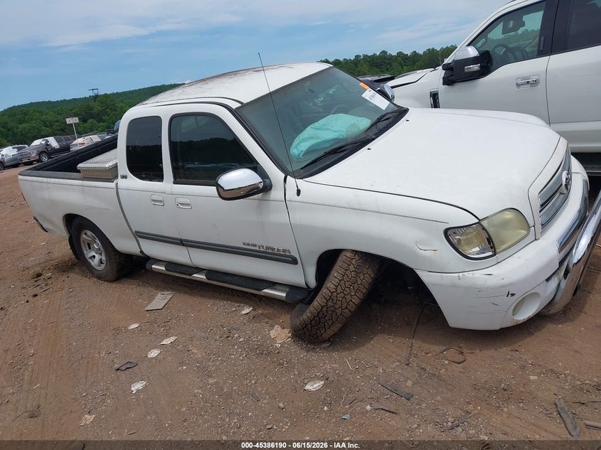 2003 Toyota Tundra VIN 5TBRN34123S410970 IAAI salvage auction — RIGHT FRONT, Salvage (Alabama), sold $1,850 on 2026-07-12 (photo 6)